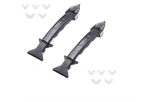 GADIRIA Conjunto de 2 Herramientas de calafateado | Alisador de Juntas 3 en 1 y 5 Moldes para Juntas | Alisador de juntas versátil | Alisador de silicona | Multiherramienta Ideal para silicona.