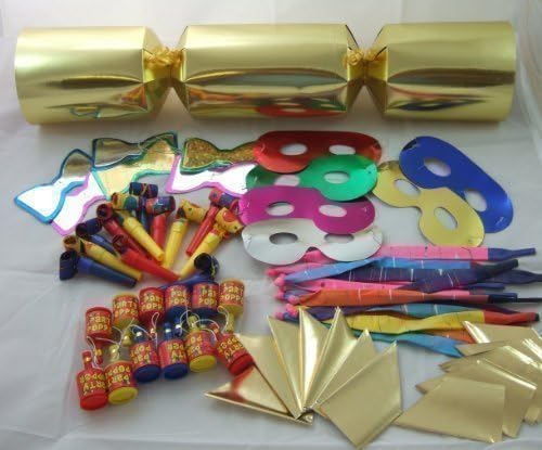Giant 24" Gold Foil Card Party Cracker