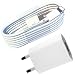 Produktbild Netzteil 5V 1A + 1m USB 8-Pin Ladekabel Datenkabel Ladegerät SET kompatibel mit [Apple iPhone 10 X 8 8Plus 7 7Plus 6S 6SPlus 6 6Plus 5S 5C 5 SE | iPad | iPod] Standard weiß