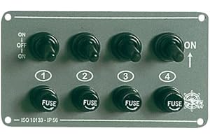 OSCULATI Pannello 4 interruttori Orizzontale