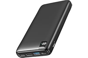 A ADDTOP Powerbank 26800mAh, externer Akku mit 22,5W Power Delivery, Tragbares Ladegerät mit 4 Ports kompatibel mit Smartphone, Tablets und mehr