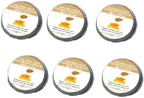biomeda – 6 conf of Hair Hair Mask with Honey New Zealand Manuka Bio 150 ml for Dry, Treated, with double Tips.