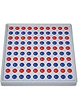 Image de SCHUBI Abaco 100: Modell A 10/10 Kugeln (rot/blau)