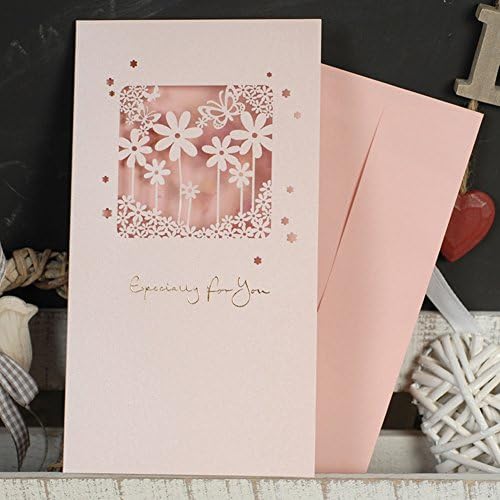 Mother's day Card Gift Business Birthdays Wish Thank you card-D 4x8inch
