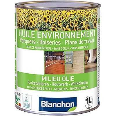 Blanchon - Huile pour parquet environnement - Coloris.Bois brut - Cond. l.1 -