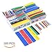 Produktbild YoungRich 385PCS Schrumpfschlauch Set Wrap Kabel Hülse Elektroisolierschlauch Sortiment Kit Einfach zu Bedienen mit Box für DIY Reparieren Befestigung Assortment Schrumpfschläuche Insulation Schlauch 7 Farben mit 9 Verschiedene Größen