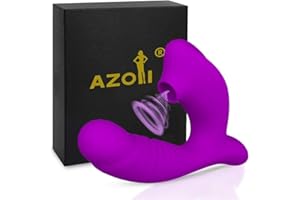 AZOI Vibradorador Mujer Juguetes Eóticos Eștîmùlâdőr Clítőrîs Femènịn pro 2 sùcciønadør Clîťoris Mujer más Vendido con 10X10 Modos Consoladores.. para Mujer con Vibración
