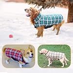 IREENUO-Cappotto-scozzese-reversibile-per-cani-Autunno-Inverno-Caldo-e-accogliente-gilet-imbottito-da-cane-stile-inglese-per-cani-di-taglia-piccola-di-media-taglia