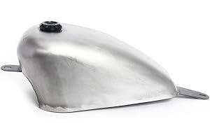 TARAZON 9L Motorrad Kraftstofftank Benzintank mittlere Taille 8cm für Honda Iron Horse Sportster Steed 400 600 Shadow VT600 VLX 400 600