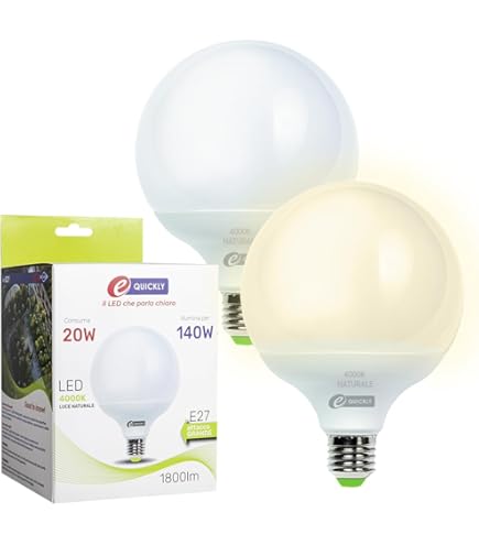 Lampada Decorativa XMASKING TWIGball Con 80 LED Bianco Freddo - Argento, Diametro 30 Cm - Foto 4