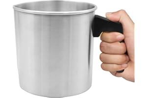 Hongtellor Candle Wax Melting Pot,Dripless Pouring Pitcher Candle Making Pot with Heat-Resistant Handle,Candle Warmers for Candle Making and Soap Making Crafts for Home Kitchen (700ML)