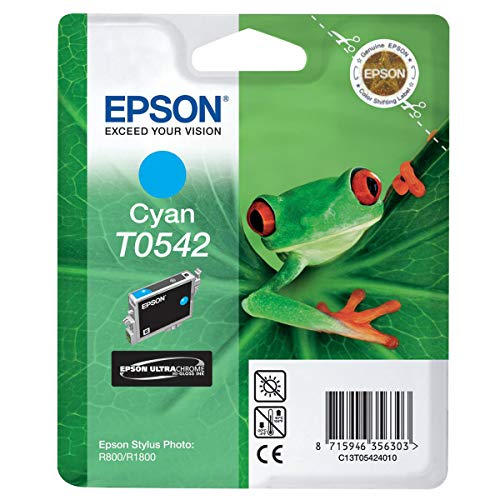 Preisvergleich Produktbild Epson T0542 Tintenpatrone Frosch, Singlepack cyan