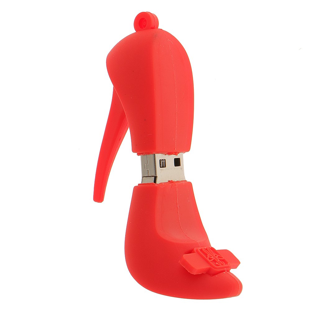 Generic unità Flash USB Rosso Tacchi Alti Scarpa Stile U Disco Archiviazione