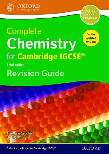 Complete chemistry for cambridge igcse 3rd edition revised guide (igcse revision guides)