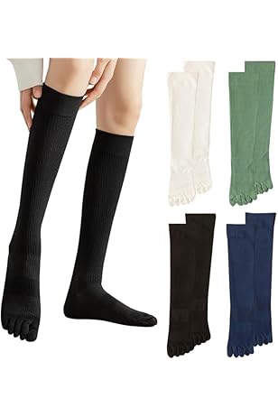 Calze Lunghe Donna 4 Paia - Comfort Senza Elastico E Punta Rimagliata - Foto 3