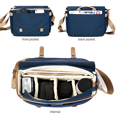 Sac Sling K F Concept KF13 061 Sac pour Appareil Photo 1 cam  ra   2 lentille Sacoche Appareil Photo Sac d   paule   tui Housse en Nylon avec Bandouli  re pour Appareil Photo Reflex  Pratique    Porter