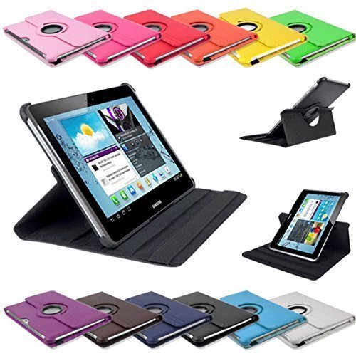 Edle 360 ° Standtasche für SAMSUNG GALAXY TAB 2 10.1 P5100 P5110 Hülle Schutz Etui Tasche Cover Case (Pink)