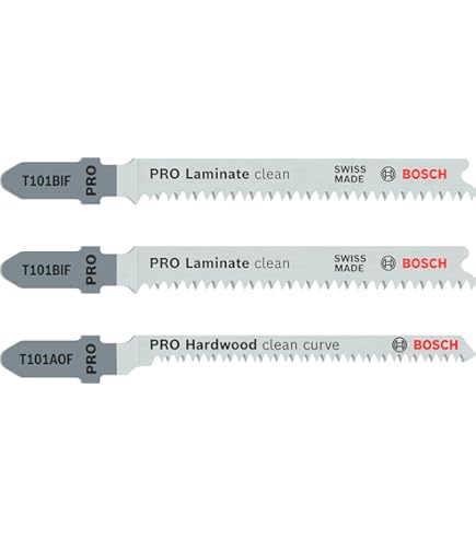BOSCH 2608630032 T101D HCS Jigsaw Blade Set Clean For Wood - View #6