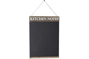 Chalkboards UK WC643RB Kitchen Notes Chalkboard, Wood, Rustic Brown, 42 x 30 x 1.6 cm
