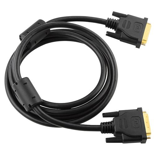 TOOGOO (R) DVI-D zu DVI-D Stecker auf Stecker Doppelstrang DVI-Kabel 6FT NEU - 2