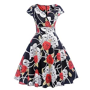 beautyjourney Vestido de cóctel Retro