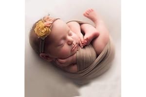 MOOUK Newborn Wrap, DIY neugeborenes Foto Prop Stretch Wraps, Neugeborenen Fotografie Wrap Foto Decke, Fotografie Wrap für Baby, Baby Swaddle Fotografie Hintergrund