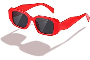 kimorn gafas de sol rectangulares de moda para hombres gafas de sol retro de moda para hombres Caja retro de los años 90