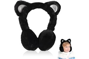 Aoreun ParaoreccInvernali per Bambini, Paraorecchie per ragazze Paraorecchie in Peluche Graziose Orecchie di Gatto Design Scaldaorecchie invernali per bambini per Regalo di Natale