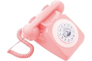 PANDAXU Libro de invitados de audio para boda con dial giratorio, libro de visitas de audio retro, ideas de libro de invitados de boda, grabación telefónica, mensaje de audio personalizado para tus bodas,