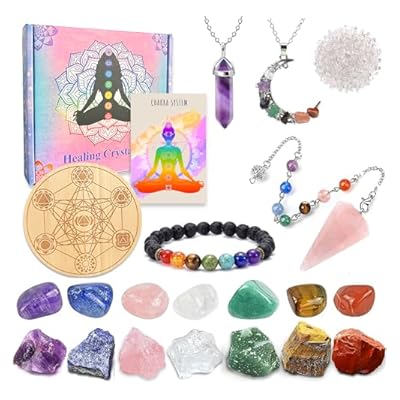 Healing Crystals, Natural Crystal For Beginners, Healing Crystal Gifts For Anxiety Relief, Meditation, Yoga, Spiritual Awakening (healing Crystals)