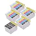 Produktbild PerfectPrint Kompatible Tintenpatrone Ersatz für Epson Stylus Photo P50 R265 R285 R360 rx-560 585 px-650 660 700 W 710 W 720 WD 730 WD T0807 (schwarz/cyan/magenta/gelb/light-cyan/light-magenta, 14-pack)