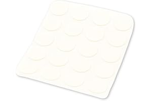 KLAMA 20x Selbstklebende Abdeckkappen für Schrauben, Bohrlöcher & kleine Macken - Universell einsetzbare Schraubenabdeckung (Weiß, Ø 13 mm)