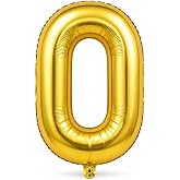 Busstier 34 İn&ccedil; Rakam Folyo Balon, Gold, Doğum G&uuml;n&uuml;, Yıl D&ouml;n&uuml;m&uuml; ve &Ouml;zel G&uuml;n Parti S&uuml;s&uuml;, 1 Adet, 0