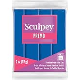 Premo Sculpey polymer clay 2 oz-Cobalt Blue hue