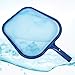 Produktbild sadaie Standard flach Leaf Skimmer net-tough, durable-for Reinigung Schwimmbder, Whirlpools, Spas und Brunnen (blau)