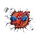 A-szcxtop Creative 3D Spiderman Wall Stickers With Decor Decal Art Removable Vinyl Home Art Decor For Kids Nursery Bedroom 54*70cm