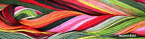 Kreuzstich Stickpackung Schmetterlinge 20×58 Stickvorlage teilgerdruckt mit Hintergrund Stickset Stickerei Handarbeit Set Stickbild selbst sticken - 3