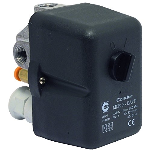 Elmag - Druckschalter CONDOR MDR 2/11 bar, 230 Volt