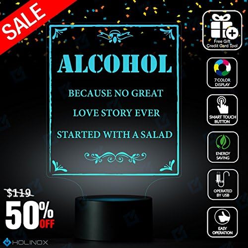 Alcohol Lamp, Decoration lamp, 7 Color Mode, Awesome gifts (MT272)