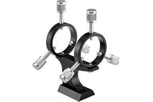 Starboosa Adjustable Laser Finder Scope Bracket - Aluminum Alloy Finder Scope Mounting Bracket - with 1/4" Screw for Astronomical Telescope