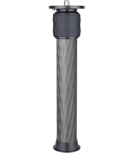 TR344L ProMediaGear Pro-Stix 34 Series - Treppiede a 4 sezioni lunghe in fibra di carbonio, con gambe di diametro 34 mm, portata 27,2 kg