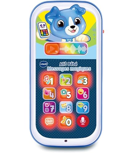 Jouet Bilingue Tablette Éducative Bilingue VTech Baby - 12 Activités Lumineuses - Français/Anglais - Dès 9 Mois Cadeau Bébé éducatif