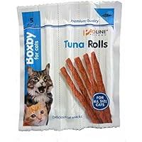 PACK 2 x BOXBY TIRAS ROLLS DE ATÚN PARA GATO 5 UNDS.