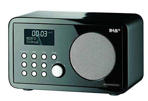 Preisvergleich Produktbild SCANSONIC DA 200 DAB+ / FM Radio schwarz