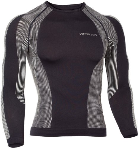 Preisvergleich Produktbild Webster Funktionsshirt Funktionsbluse Langarm Atmungsaktiv Funktionsunterwäsche Skiunterwäsche - Ski - Motorrad - Rad - Jogging - Snowboard - Unisex