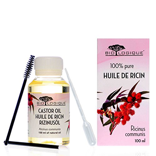 Rizinusöl – stärkende Pflege – Kaltgepresstes Öl 100% Rein – Stimuliert das Wachstum und Widerstand der Haare, Wimpern, Augenbrauen , Bart, ideal für das Gesicht und die Haut, härtet die Nägel – mit Applikationskit – 100 ml - 2