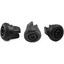 3 Ganci Mensola Per Nissan Qashqai J10 - Ricambio Per Cinturino Plastica Nera, Facili Da Montare - Portellone Posteriore - Foto 2