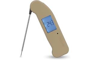 ETI SuperFast Thermapen ONE Thermometer - Digital Instant Read Meat Thermometer for Kitchen, Food Cooking, Grill, BBQ, Smoker, Candy, Home Brewing, Coffee, and Oil Deep Frying (Vanilla Fudge)