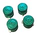 Price comparison product image Aluminium Alloy Metal Bullet Buttons for Sony Playstation 4 PS4 Controller (Green)