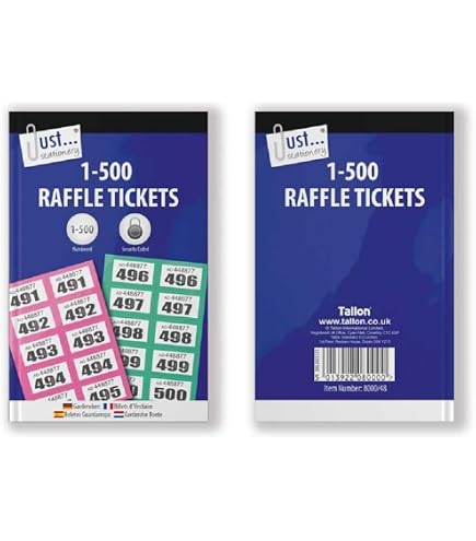 Blocs Vendeurs Exacompta - 50 Blocs De 100 Feuillets Numérotés, Pour Tombola & Kermesse